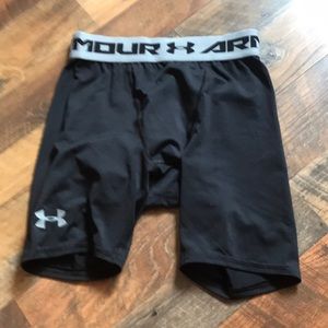 Men’s Under Armour compression shorts. Size S